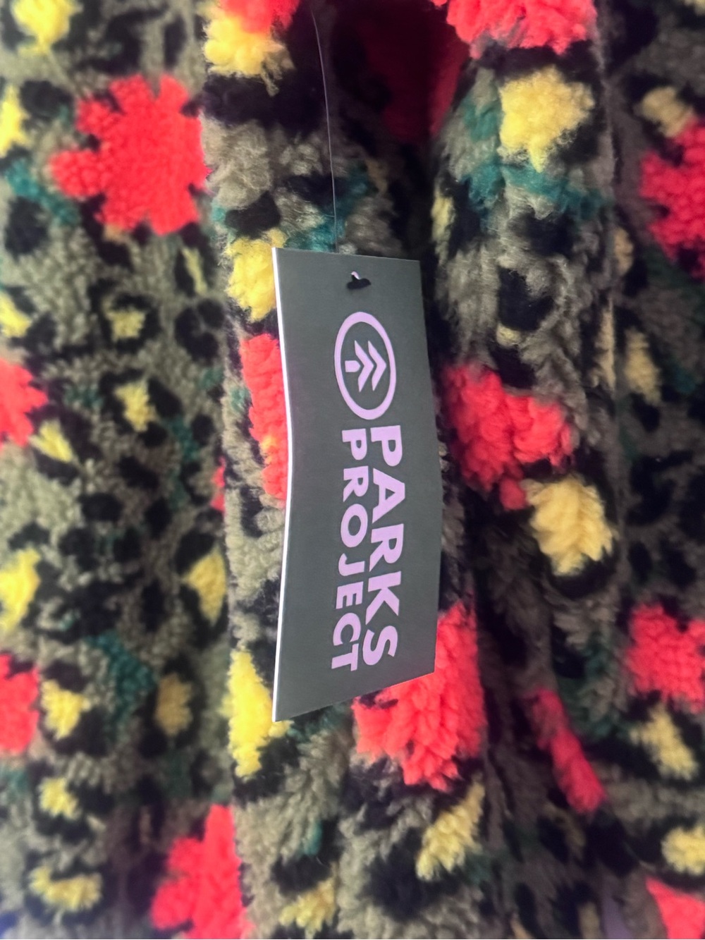 Parks Project x Red Hot Chili Peppers Sherpa Fleece Pullover - Picture 4 of 7